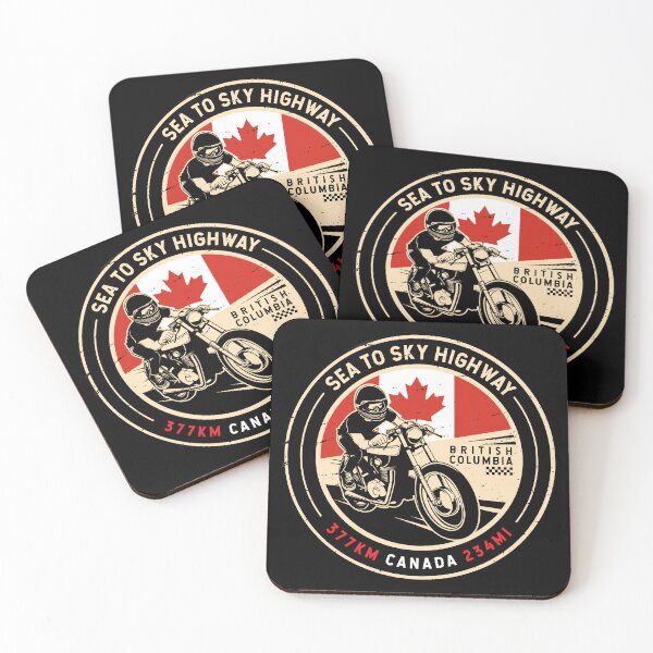 Item preview, Sea to Sky Highway | Canada | Motorcycle designed and sold by KrisSidDesigns.