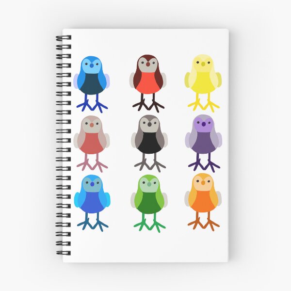 Item preview, Colorful Target Bird Rainbow designed and sold by byebecbec.