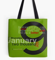 Happy New Year 2009 Tote Bag