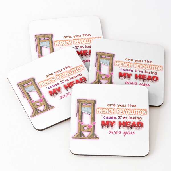 Item preview, I'm Losing My Head Over You French Revolution Valentine designed and sold by snazzyseagull.