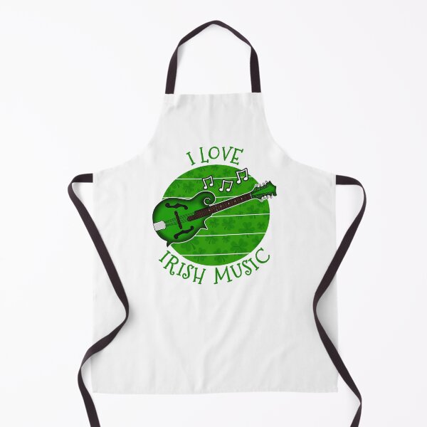 Item preview, St Patrick's Day Mandolin, I Love Irish Music designed and sold by doodlerob.