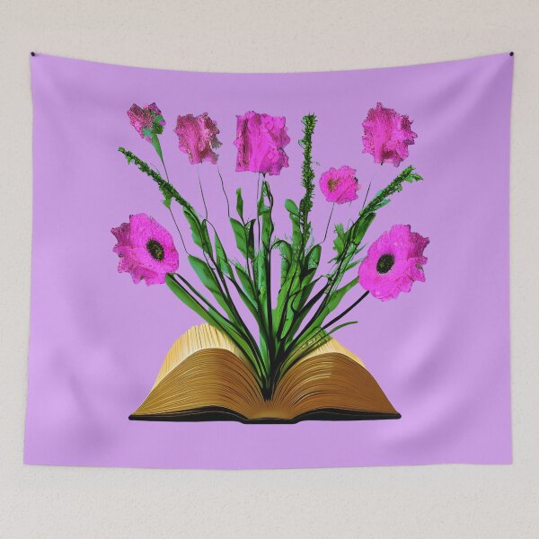 Artikelvorschau, Blumen, die aus Buch wachsen entworfen und verkauft von gramizzia.