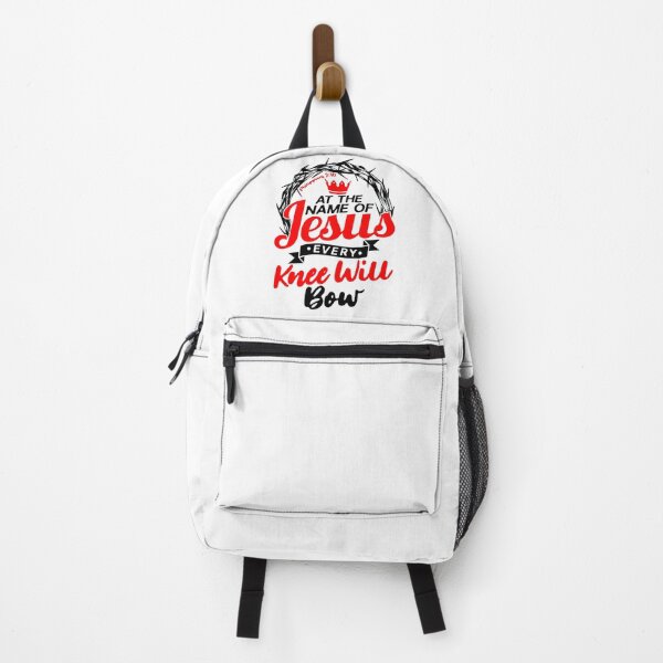 Item preview, At The Name Of Jesus EVERY KNEE WILL BOW Philippians 2:10 designed and sold by plushism.