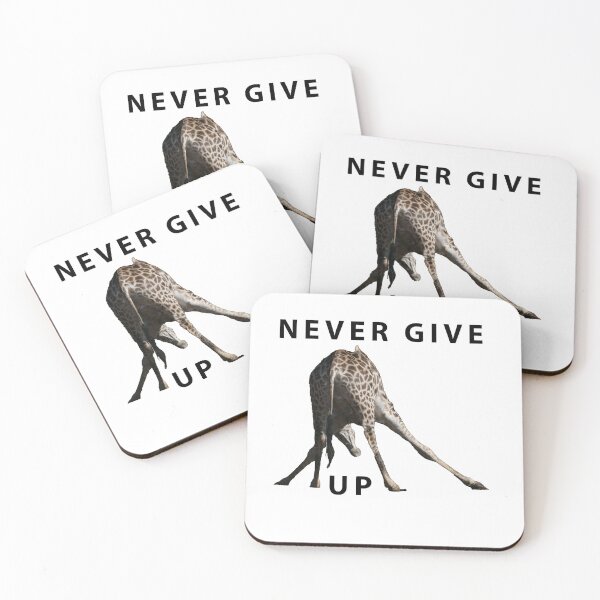 Item preview, Never Give Up designed and sold by DrAgonPhotos.