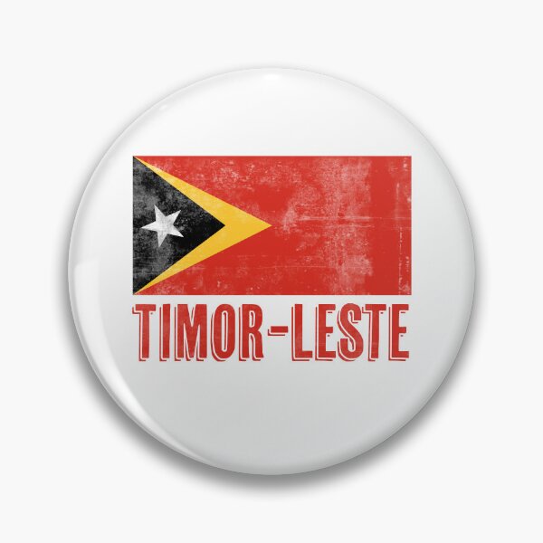 Item preview, Flag of Timor-Leste "Grunge" look. designed and sold by KTSubz Faith & Fun Designs.