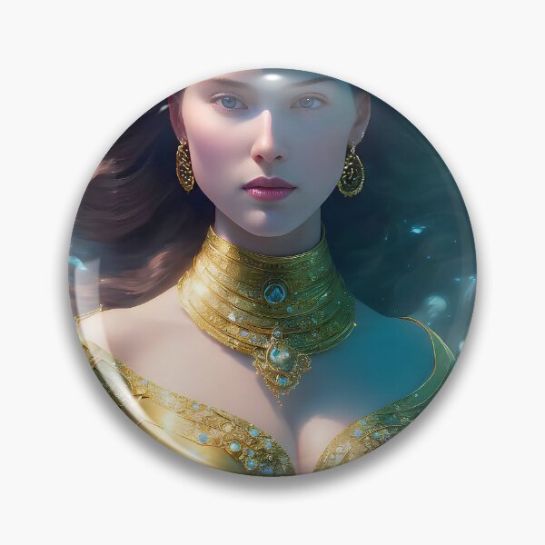 Item preview, Basilea Queen of Atlantis  designed and sold by @adorcharm Modern & Classic AI Art.
