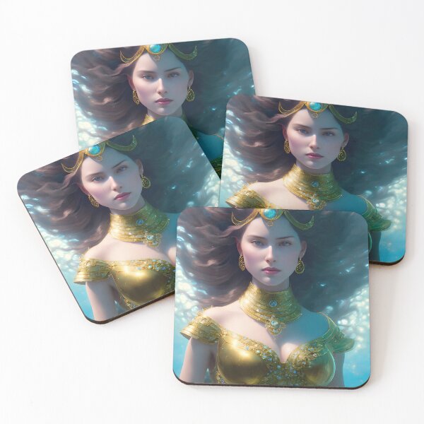 Item preview, Basilea Queen of Atlantis  designed and sold by @adorcharm Modern & Classic AI Art.