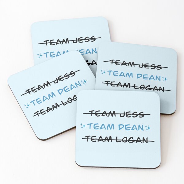 Item preview, Team Dean blue sparkles designed and sold by FunPunStickers.