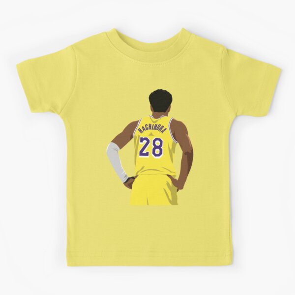  Outerstuff Los Angeles Lakers NBA Kids & Youth Boys (4-20)  Extreme Logo T-Shirt Yellow : Sports & Outdoors