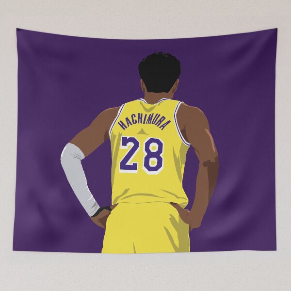 Item preview, Rui Hachimura Back-To (LA) designed and sold by RatTrapTees.