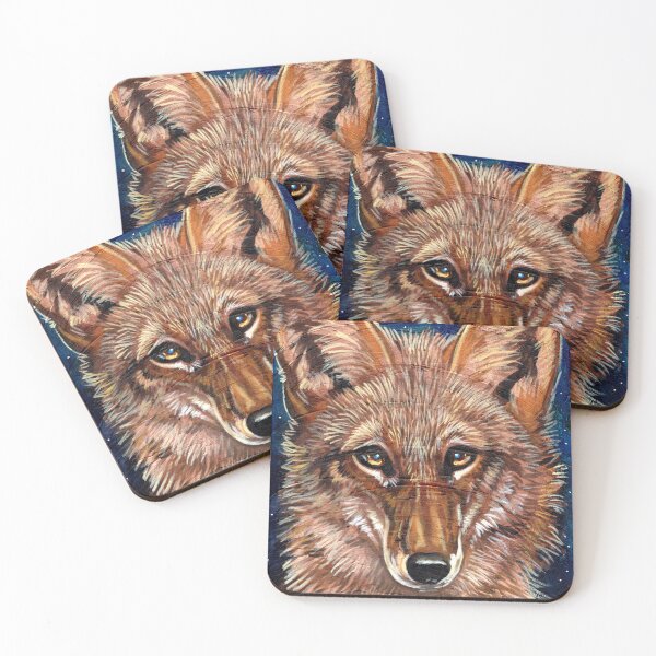 Artikelvorschau, Coyote-Seele entworfen und verkauft von brushandtea.