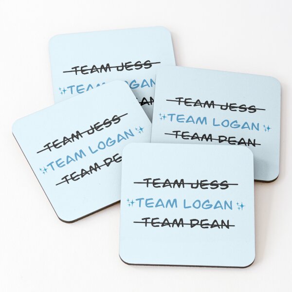 Item preview, Team Logan blue sparkles  designed and sold by FunPunStickers.