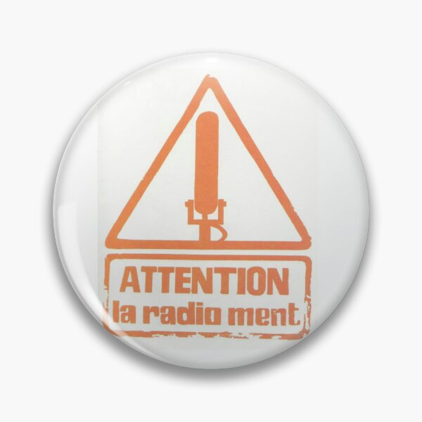 Artikelvorschau, "ACHTUNG! La radio ment." Plakat vom Mai '68 entworfen und verkauft von FightCommodity.