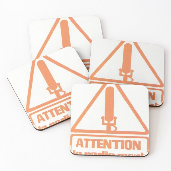 Item preview, "ATTENTION! La radio ment." May '68 Poster designed and sold by FightCommodity.