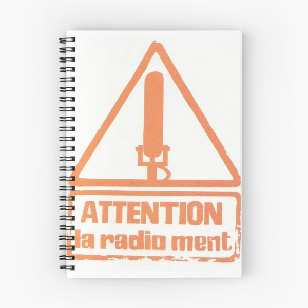 Item preview, "ATTENTION! La radio ment." May '68 Poster designed and sold by FightCommodity.