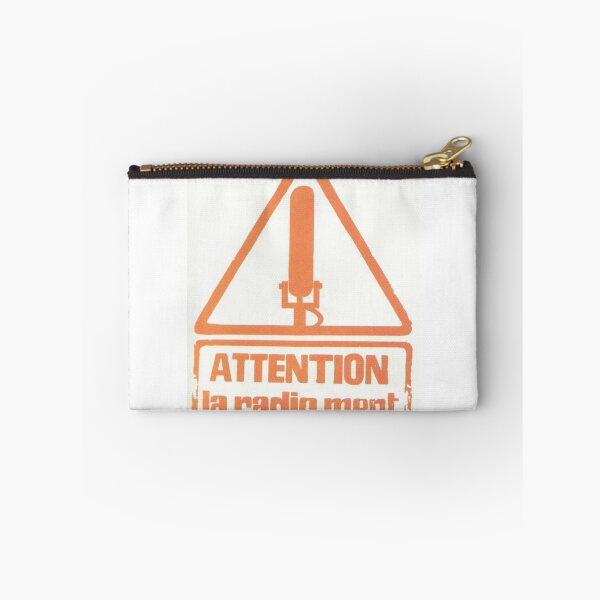 Item preview, "ATTENTION! La radio ment." May '68 Poster designed and sold by FightCommodity.