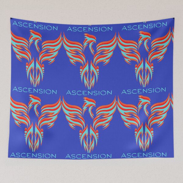 Item preview, Ascension is a Phoenix, unstopable,(badge style)-political opinion,  spiritual, symbolism,  designed and sold by IORODAN.