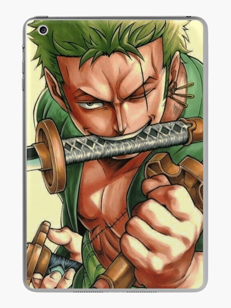 zoro one piece iPad Case & Skin by Marlow31