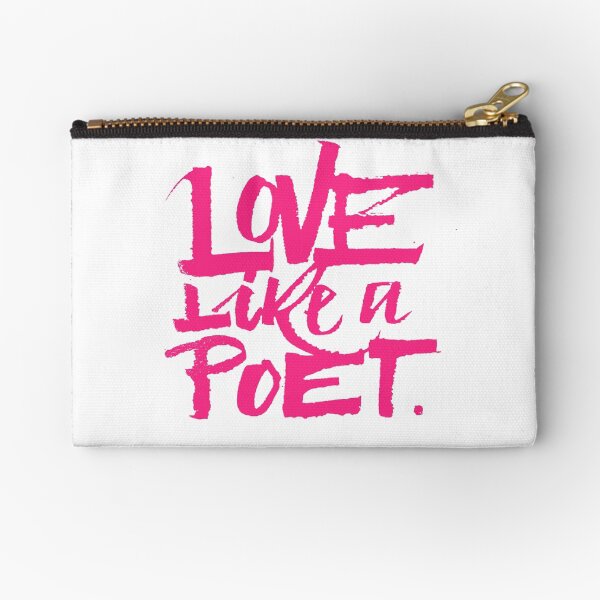 Item preview, Love Like a Poet Pink Handwritten Lettering Romantic Home Decor, Garments, and Accessories designed and sold by Sgrel-art.