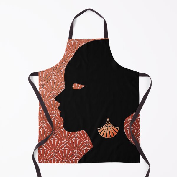 Item preview, Art Deco Silhouette Copper designed and sold by MelAislingArt.