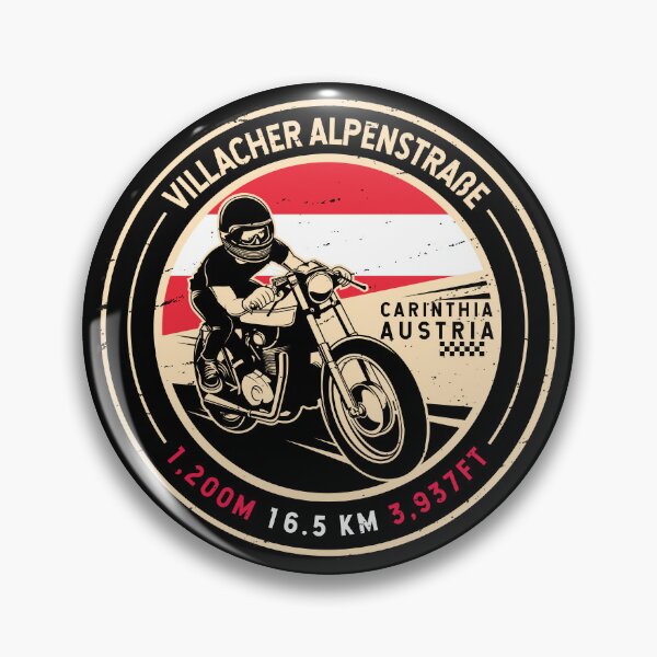 Item preview, Villacher Alpenstraße | Austria | Motorcycle designed and sold by KrisSidDesigns.
