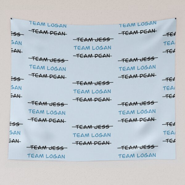 Item preview, Team Logan blue designed and sold by FunPunStickers.