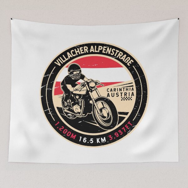 Item preview, Villacher Alpenstraße | Austria | Motorcycle designed and sold by KrisSidDesigns.