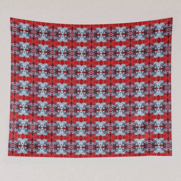 Item preview, Red and Silver Pattern designed and sold by PBJArt.