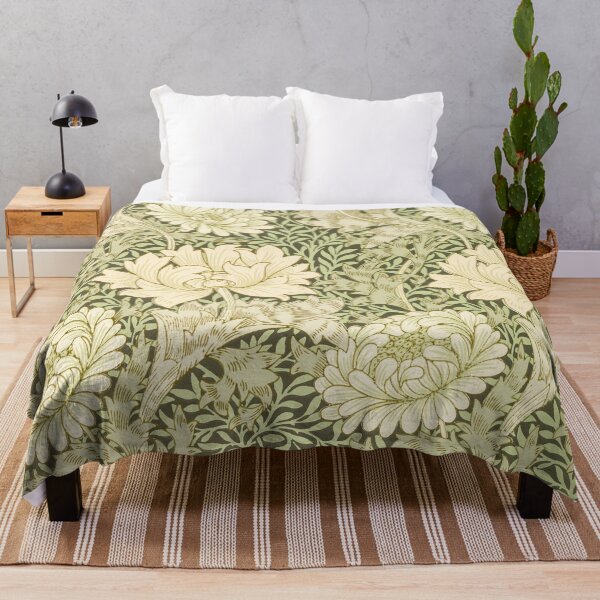Item preview, William Morris Chrysanthemum Vintage Floral Pattern designed and sold by Pretty Pixel.