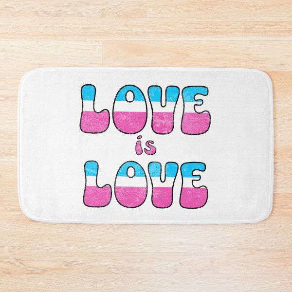 Item preview, Love is love, trans pride flag colours,gay pride, lgbtq, pride march, pride party, pride month designed and sold by allycat57.