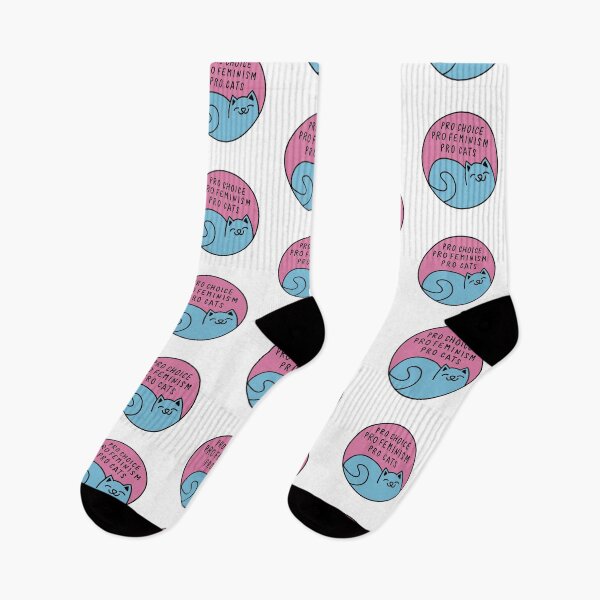 Item preview, Pro Choice Pro Feminism Pro Cats designed and sold by Puffoo.