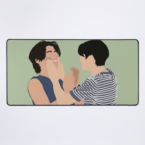 Item preview, Mr Nueng, my cheeks are dirty. Can you wipe it for me? Look this cheek is dirty, the othe one, too. Sure, i'll wipe it off for you. designed and sold by Pinu92.