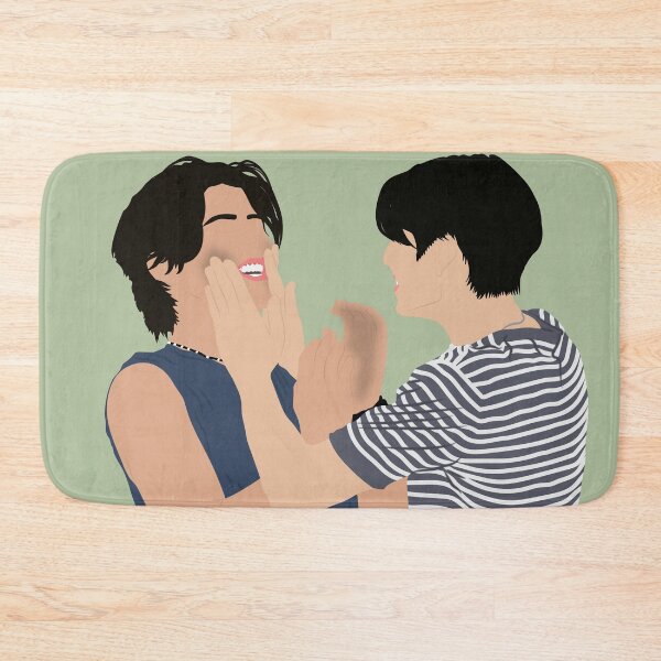 Item preview, Mr Nueng, my cheeks are dirty. Can you wipe it for me? Look this cheek is dirty, the othe one, too. Sure, i'll wipe it off for you. designed and sold by Pinu92.