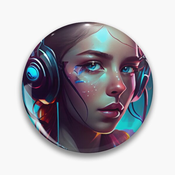 Item preview, Abstract Techno Girl designed and sold by NATHAN ZEHNER.