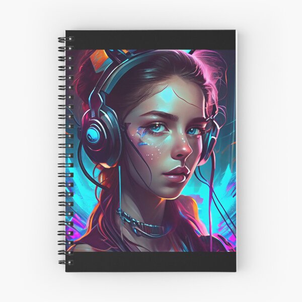 Item preview, Abstract Techno Girl designed and sold by NATHAN ZEHNER.