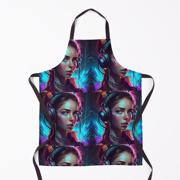 Item preview, Abstract Techno Girl designed and sold by NATHAN ZEHNER.