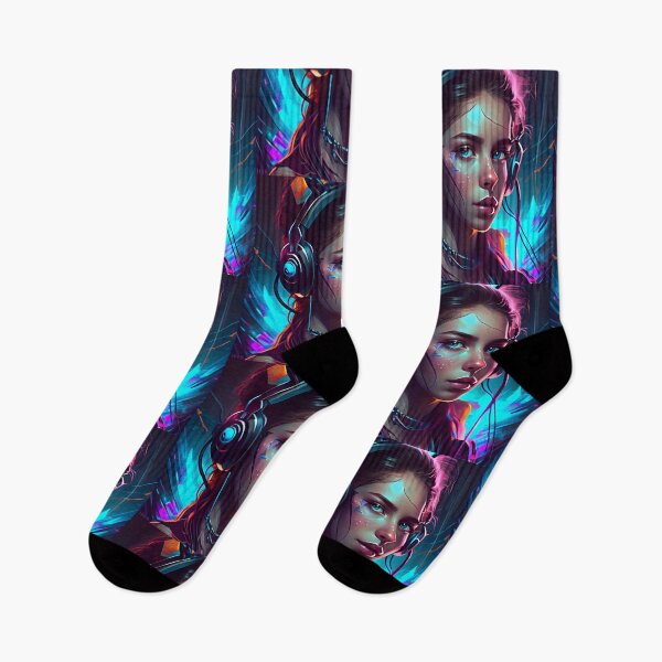 Item preview, Abstract Techno Girl designed and sold by NATHAN ZEHNER.
