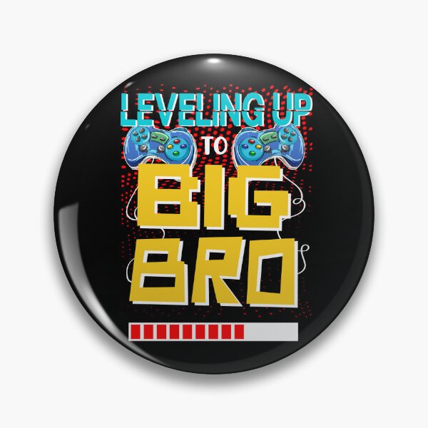 Item preview, Leveling Up to Big Bro, Big Brother to Be, Gamer Big Brother designed and sold by orangeblue21.