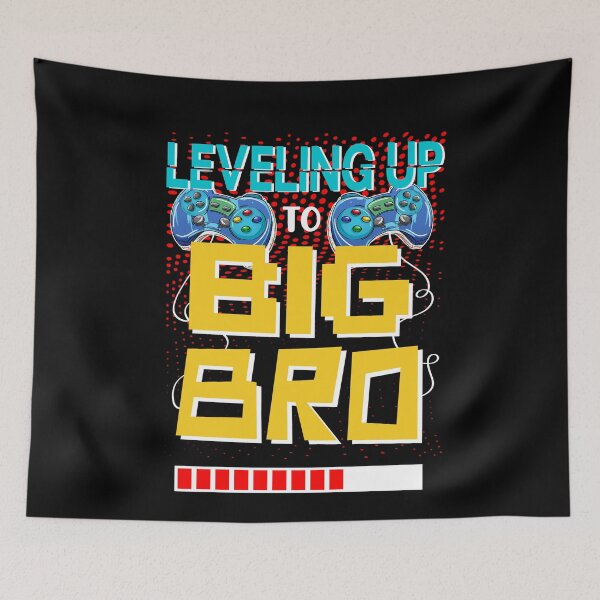Item preview, Leveling Up to Big Bro, Big Brother to Be, Gamer Big Brother designed and sold by orangeblue21.