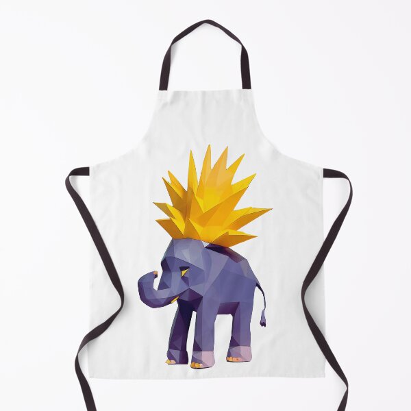 Item preview, Elephant With a Pineapple Hairdo designed and sold by markeralchemy.