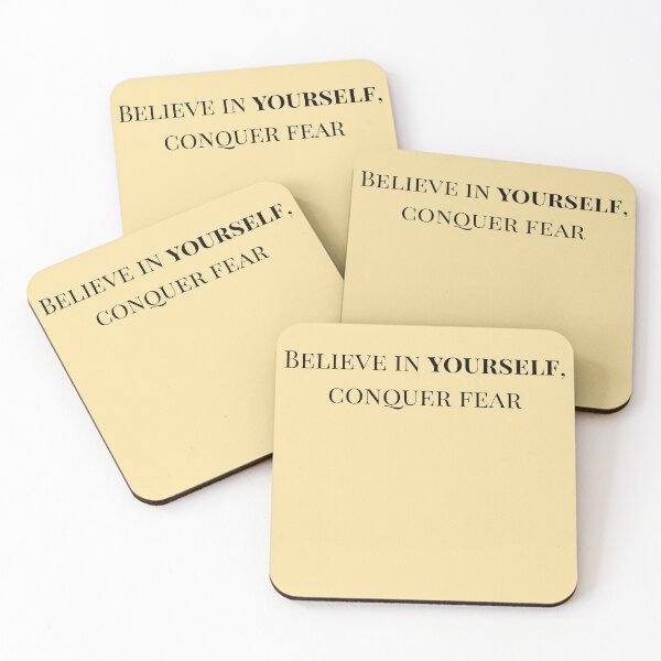Item preview, Believe in yourself, conquer fear. designed and sold by texta-designs.