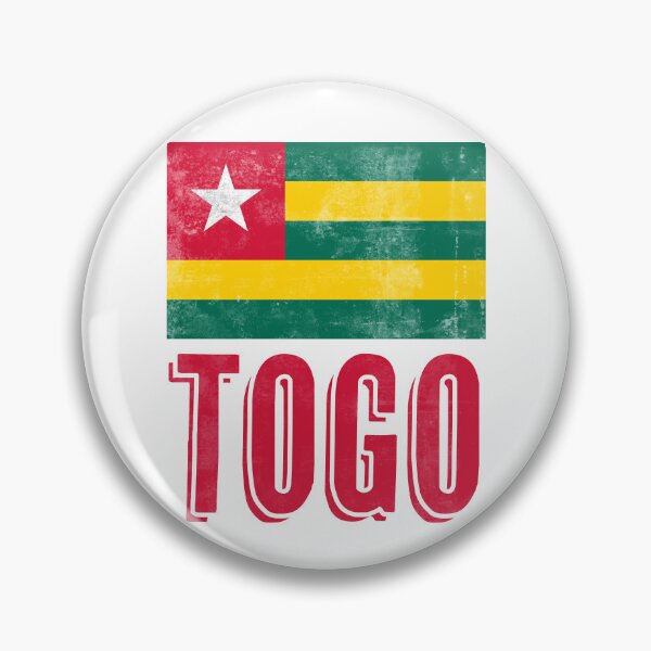 Item preview, Flag of Togo "Grunge" look. designed and sold by KTSubz Faith & Fun Designs.