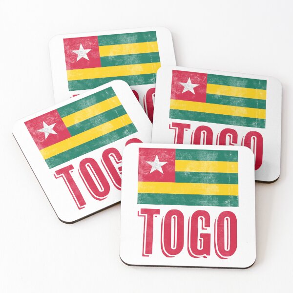 Item preview, Flag of Togo "Grunge" look. designed and sold by KTSubz Faith & Fun Designs.