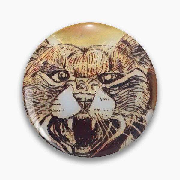 Item preview, Caracal Snarling designed and sold by pinkyjainpan.