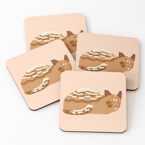 Item preview, Glazed Cinnamon Roll Kitty designed and sold by Bailey-Tichenor-Designs.