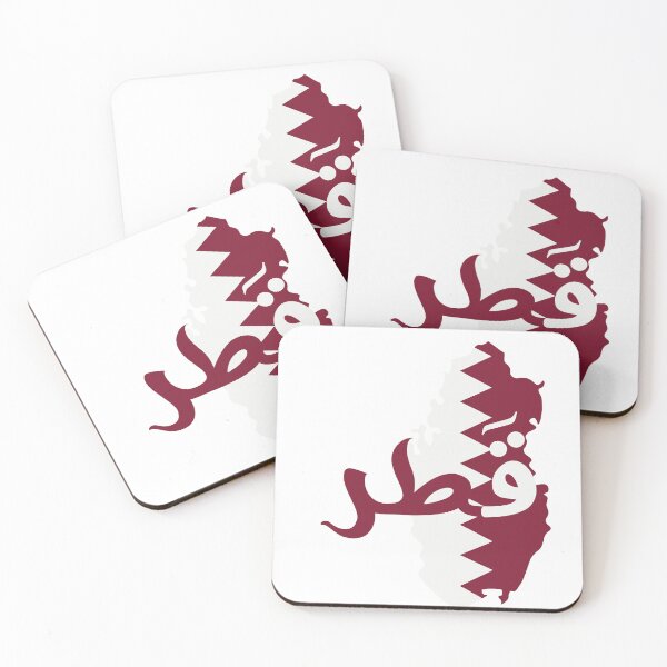 Item preview, Qatar flag and map (علم قطر وخريطة) designed and sold by Content Extra.