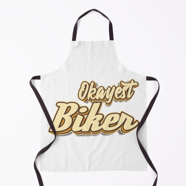 Item preview, Okayest Biker typography designed and sold by KondeHipe.