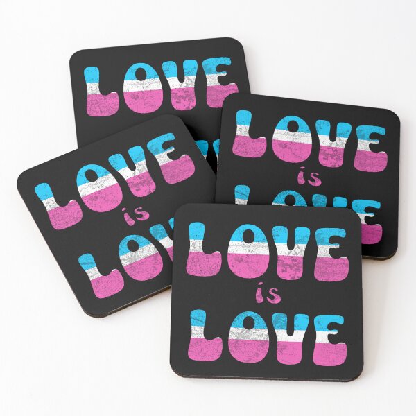 Item preview, Love is love, trans pride flag colours,gay pride, lgbtq, pride march, pride party, pride month designed and sold by allycat57.