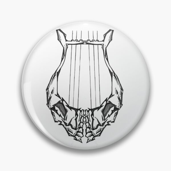 Item preview, bone lyre designed and sold by apokatastasis.
