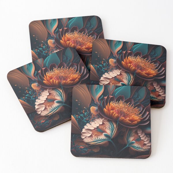 Item preview, Abstract Floral Garden Botanical Print  designed and sold by FloralFancy.